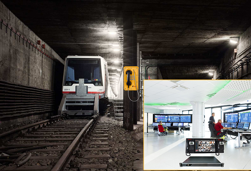 operator console use in tunnel